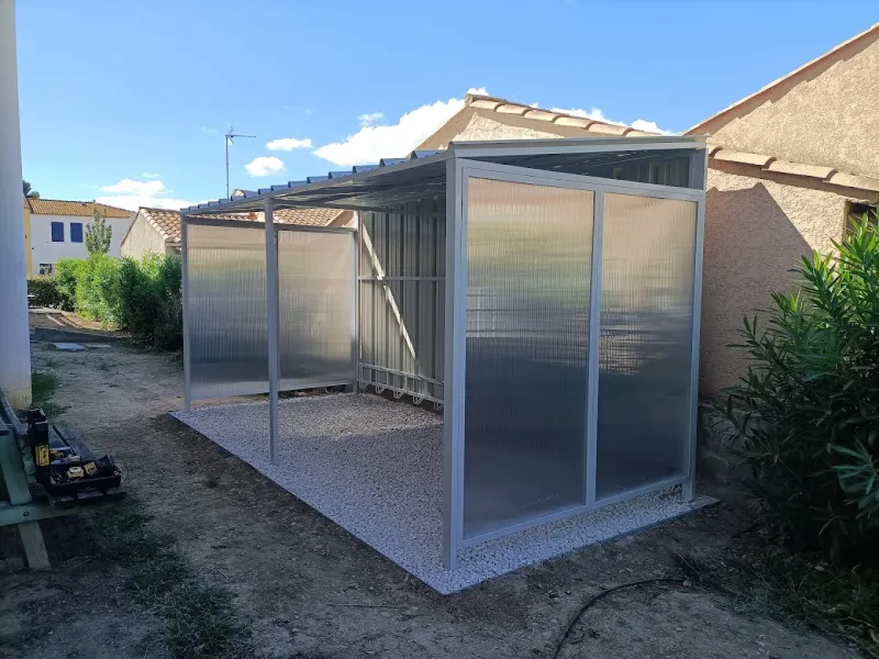  abri de vélo fer Sète 